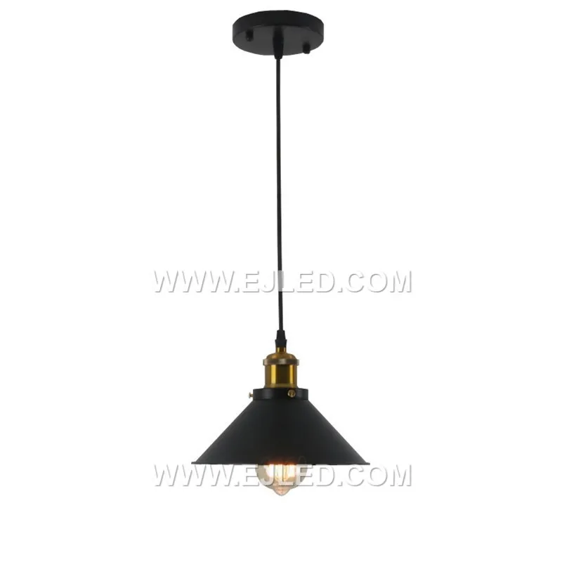 Industrial Hanging Lights For Kitchen Oil Rubbed Bronze Finish With Metal Shade MK0152