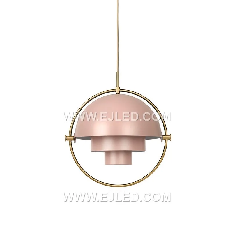 Modern Pendant Light E27 Metal Black Industrial Ceiling Pendant Lighting Fixture For Dining Living Room MK0118