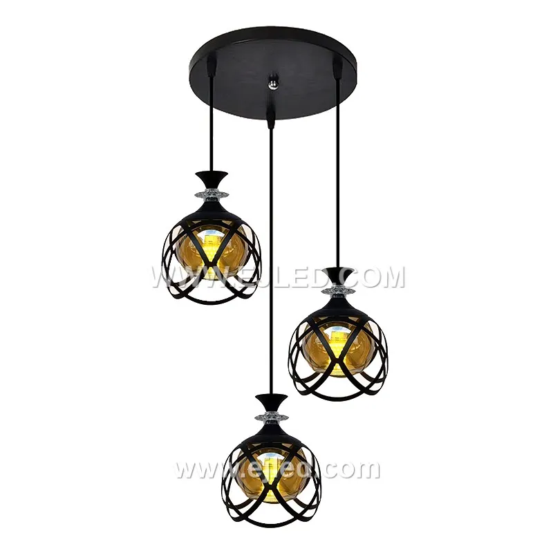Hot selling Ball Pendant Light with Clear Glass shade Lamp Doctor Who K9 Chandelier Light Fixture for Living Room Lamp BS0013