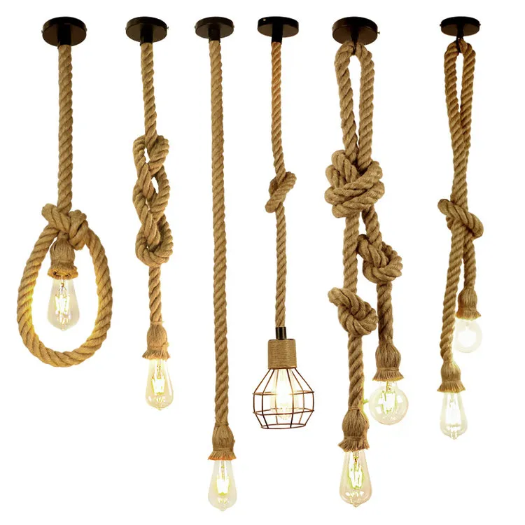 Rope Pendant Lamp 